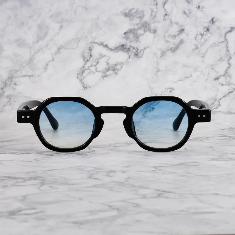 CHRIS 25EP5 - CHRIS - BLACK - GRADIENT BLUE Sunglasses | Black | Gradient Blue Shades | Explicit Poets Sunglasses
