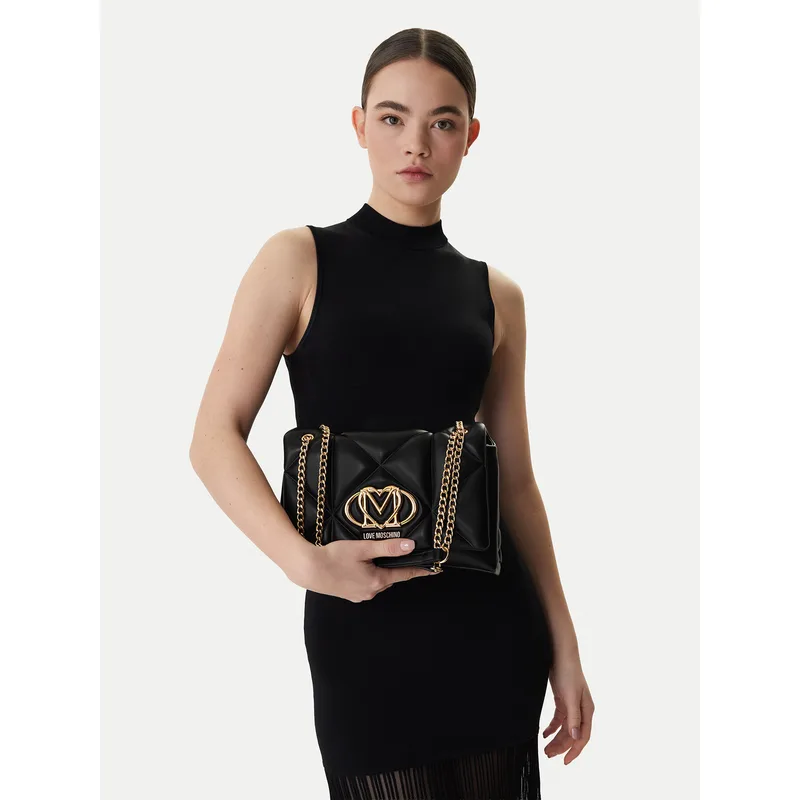 Τσάντα LOVE MOSCHINO JC4041PP1OLC0000 Μαύρο