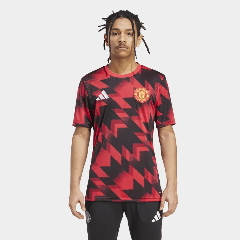 adidas Manchester United FC 25/26 Pre-Match Ανδρική Ποδοσφαιρική Φανέλα (9000249321_77034)
