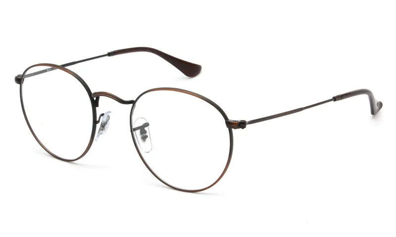 RAY BAN ΣΚΕΛΕΤΟΣ ΟΡΑΣΕΩΣ RAY BAN ROUND METAL 3447V 3120 5021 3447V Καφέ