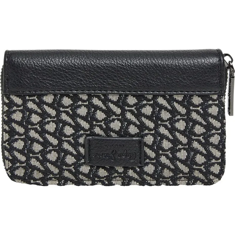 Pepe Jeans Γυναικείο Πορτοφόλι Jacquard Wallet PL070261-999 Μαύρο
