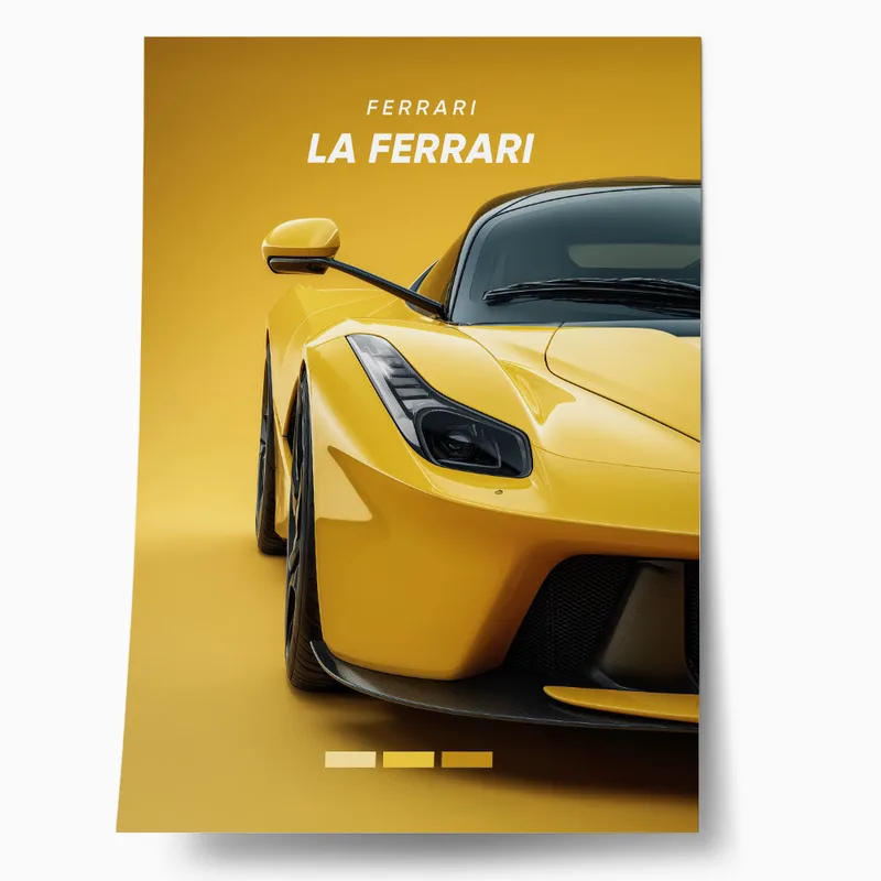 Πόστερ FERRARI LA FERRARI