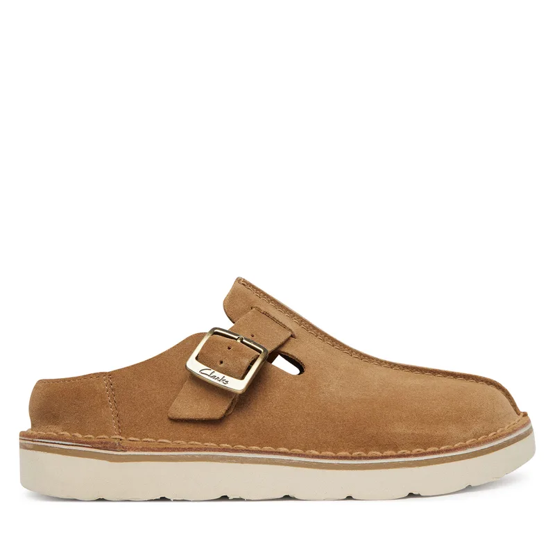 Παντόφλες Clarks Solsbury Mule. 26184168 Καφέ