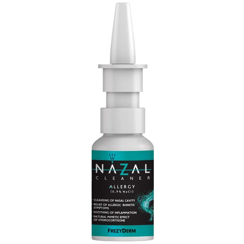 Frezyderm Nazal Cleaner Allergy Spray Ρινικό Εκνέφωμα για Ανακούφιση από τα Συμπτώματα της Αλλεργικής Ρινίτιδας 30ml