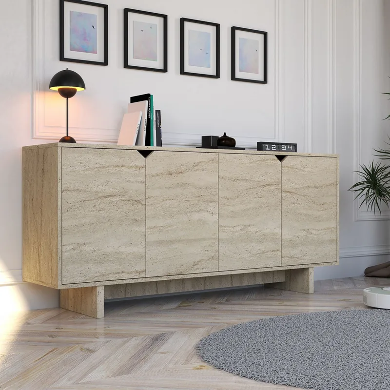 Κονσόλα Turan - Travertine 360Ale1111 (180x80,6x40 cm)