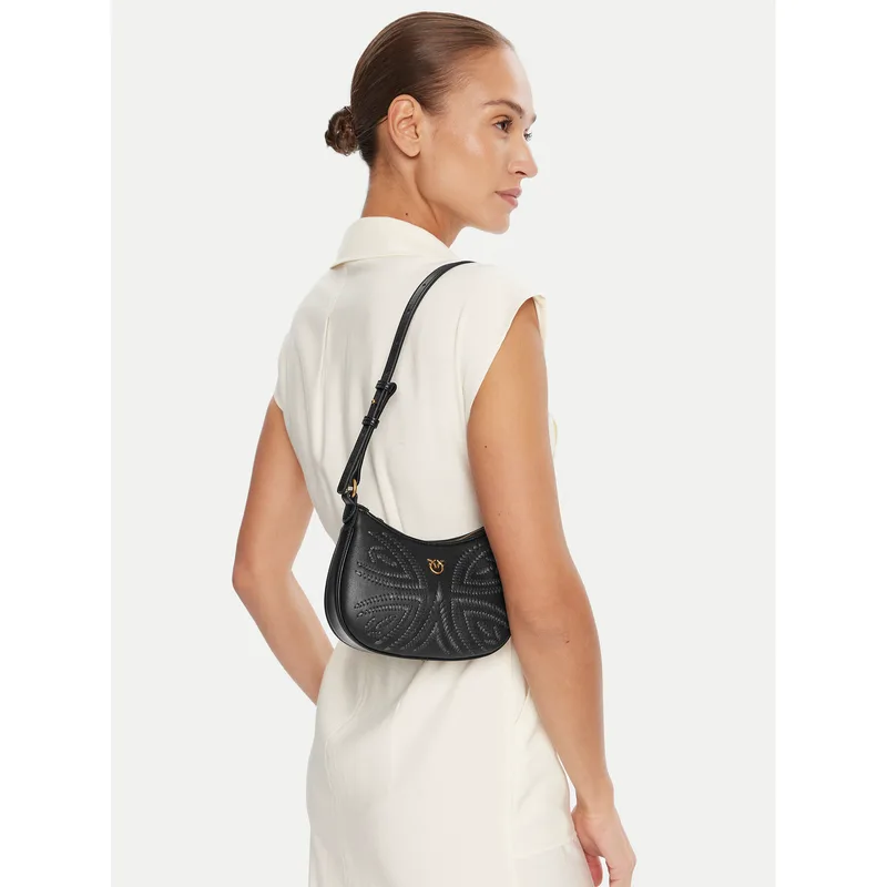Τσάντα PINKO Half Moon Baby PE 25 PLTT 103538 A2C3 Μαύρο