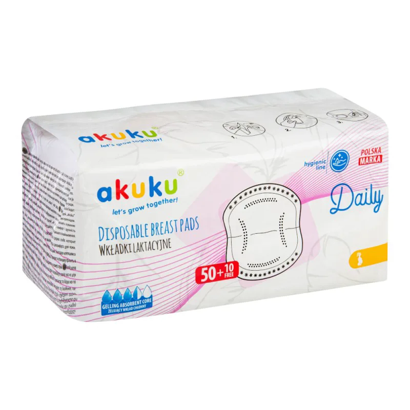 Επιθέματα Μίας Χρήσης Σετ 60τμχ akuku A0160 - akuku - A0160