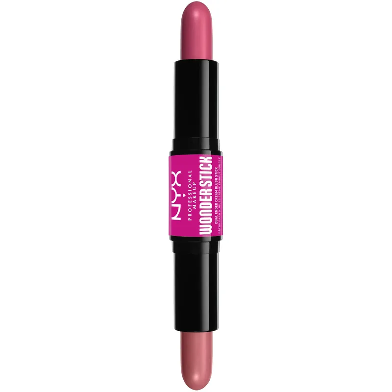 Nyx Professional Makeup Wonder Stick Dual Ended Cream Blush Stick Κρεμώδες Διπλό Ρουζ 4g - Light Peach / Baby Ροζ