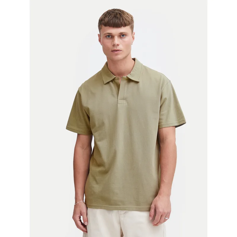 Solid Polo 21108171 Πράσινο Regular Fit