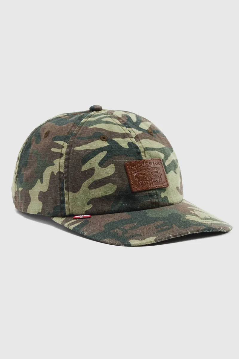 Levi's® ανδρικό καπέλο jockey "Relaxed Dad Heritage" - 000A90026 Χακί