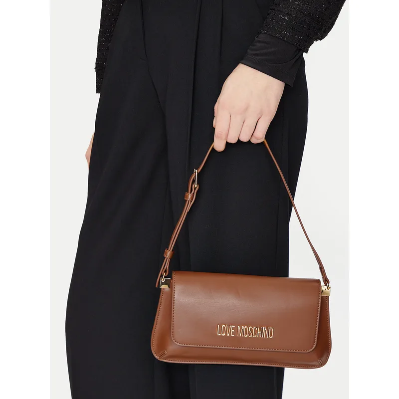 Τσάντα LOVE MOSCHINO JC4058PP1MLO0201 Καφέ