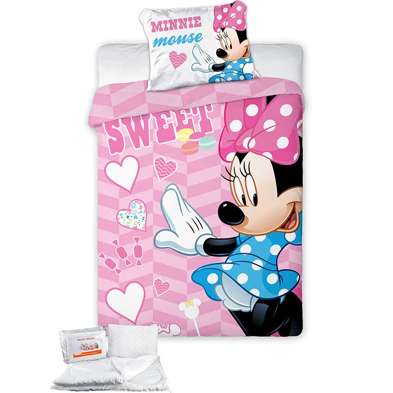 Σετ Προίκα Κούνιας 4τμχ Dimcol Disney 581 Minnie