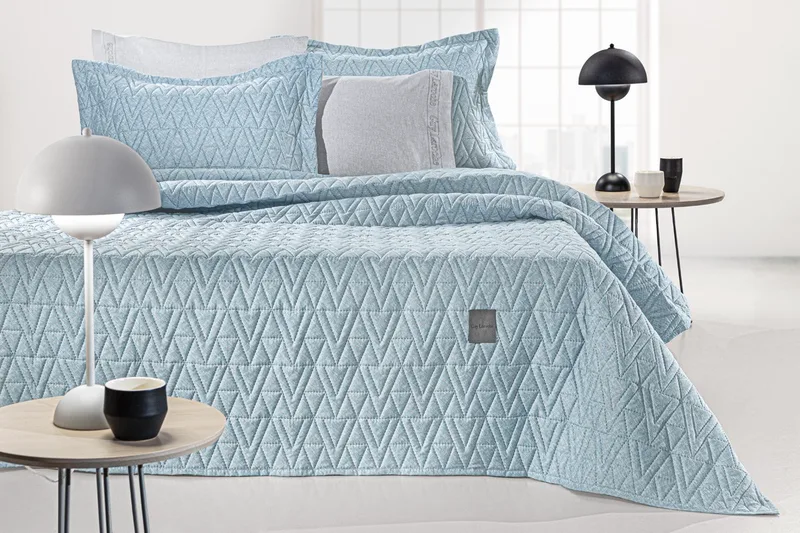Σετ Κουβερλί Ημίδιπλο 2 Τεμαχίων Guy Laroche Kylian Denim 180x240
