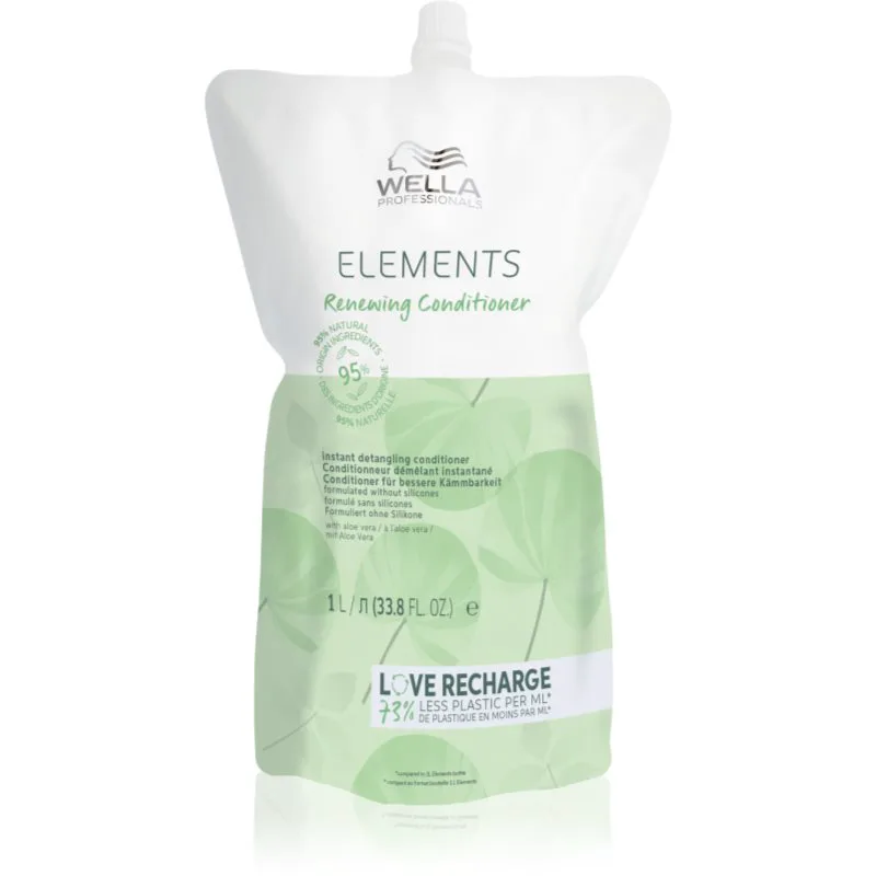 Wella Professionals Elements Renewing αποκαταστατικό μαλακτικό Για λάμψη και απαλότητα μαλλιών 1000 ml