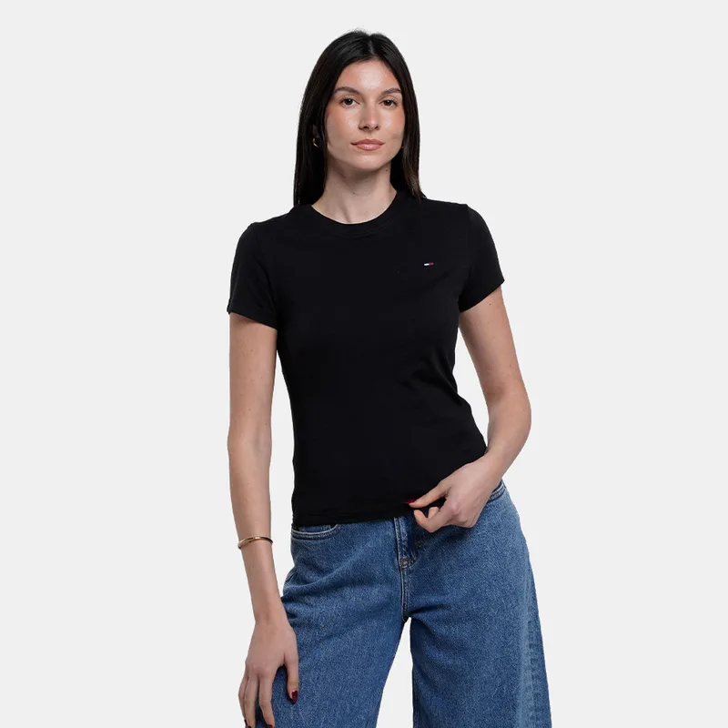 Tommy Jeans C-Neck Γυναικείο T-Shirt (9000263591_1469)