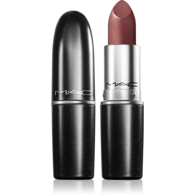 MAC Cosmetics Frost Lipstick μακράς διαρκείας κραγιόν με λάμψη μαργαριταριών απόχρωση “O” 3 γρ