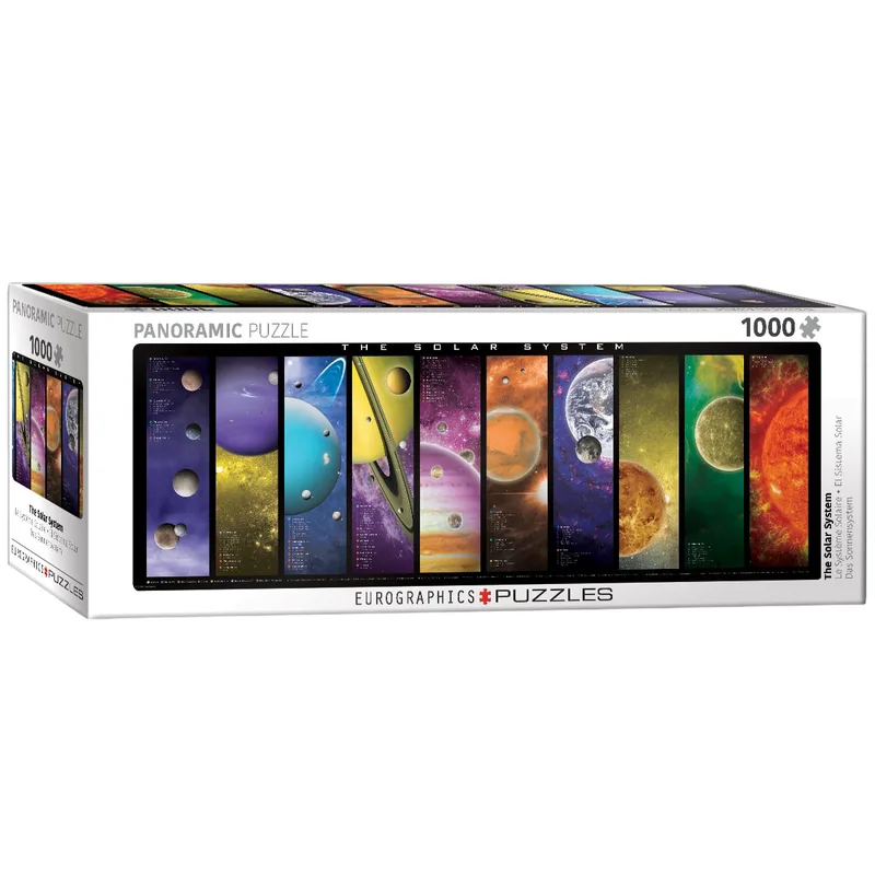 Puzzle 1000τμχ The Solar System - Panoramic Puzzles