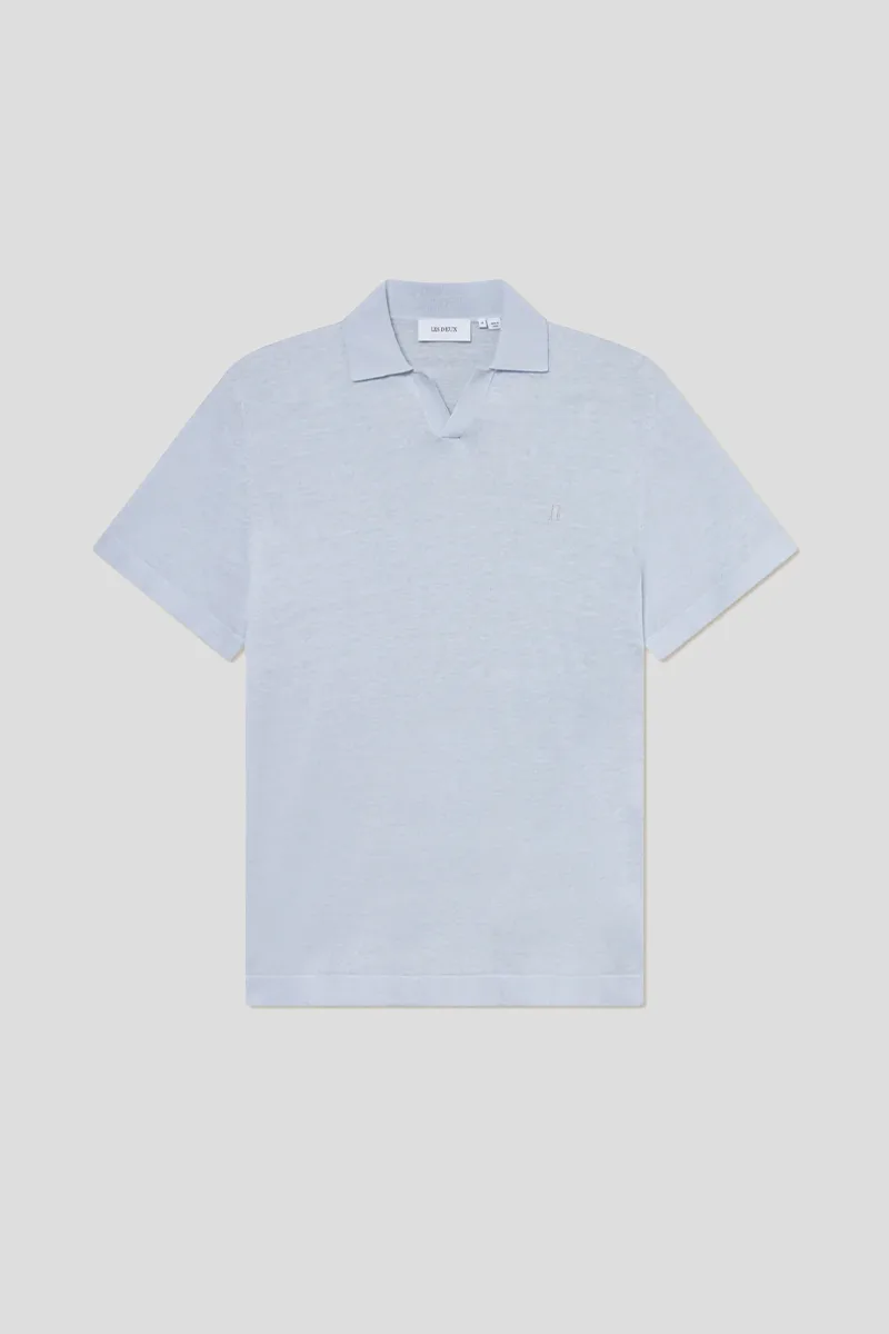 LES DEUX Ανδρικό Μπλε Emmanuel Knit Polo
