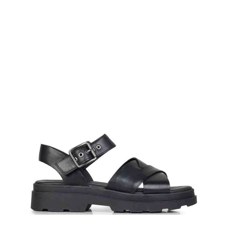 Πέδιλα-Σανδάλια γυναικεία Clarks Μαύρο 26186091 Orinoco3 Cross 262