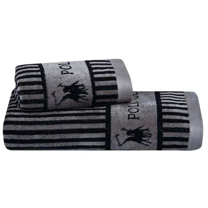 Πετσέτα Προσώπου Greenwich Polo Club 4143 Dark Grey 50x90