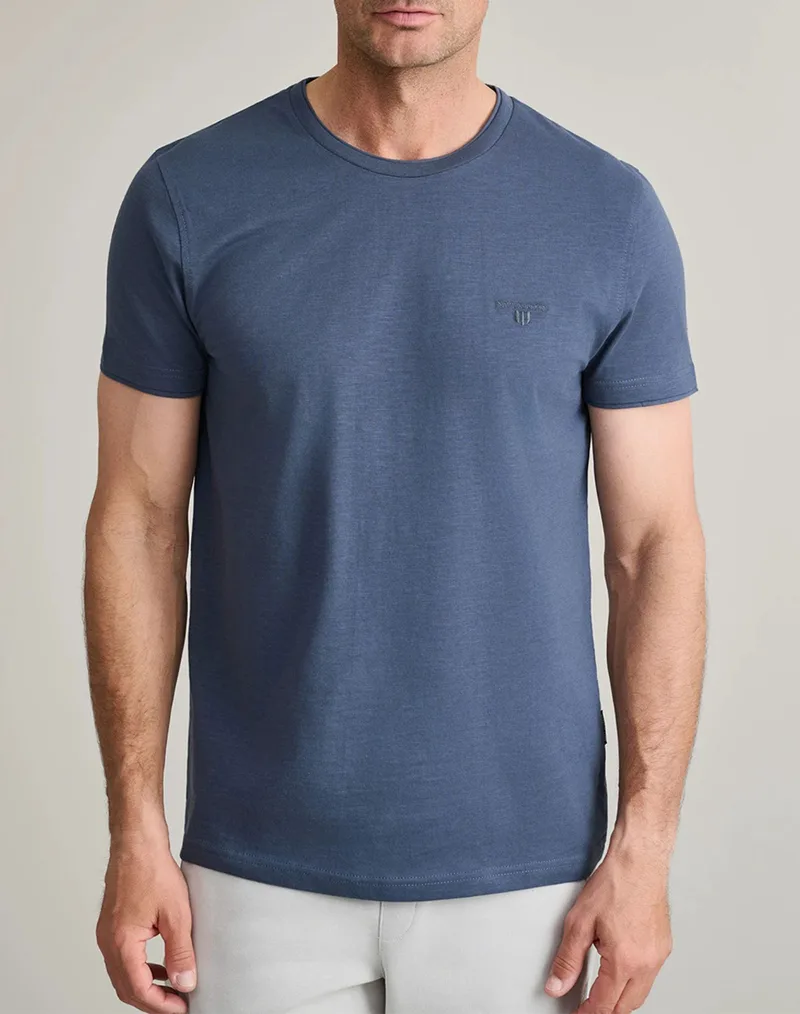 NAVY&GREEN ΜΠΛΟΥΖΑ ΛΑΙΜΟΚΟΨΗ 24TU.323/6P.2-Orion Blue Blue