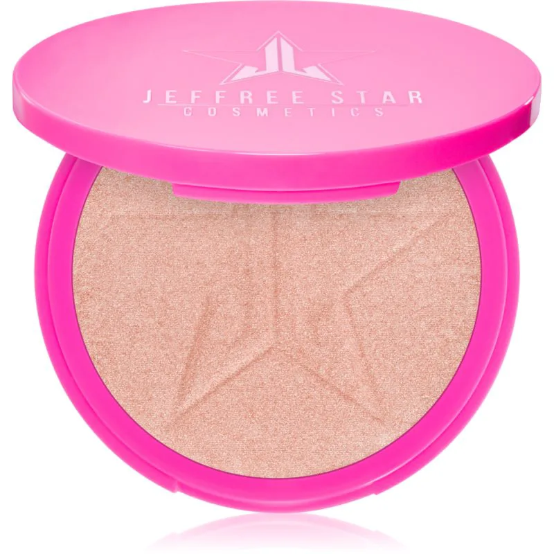 Jeffree Star Cosmetics Skin Frost™ Highlighter συμπαγής πούδρα λάμψης Peach Goddess 16.5 γρ