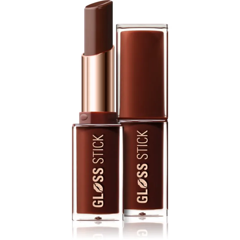 Revolution Pout Lip Gloss Stick ενυδατικό στιλπνό κραγιόν απόχρωση Chocolate Ganache 3 γρ