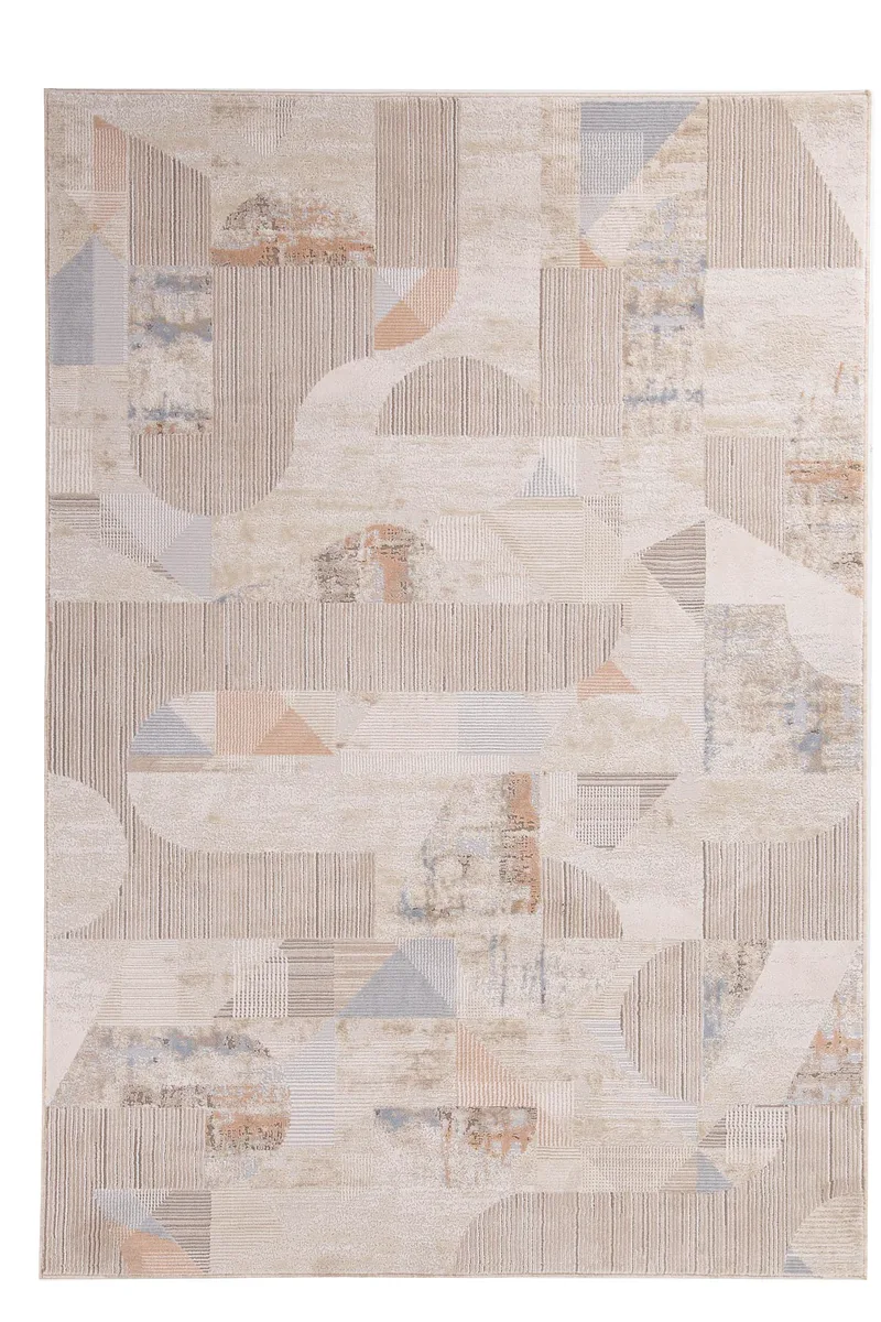 Χαλί Σαλονιού 160X230 Royal Carpet Mona 422 Μπεζ Blue (160x230)