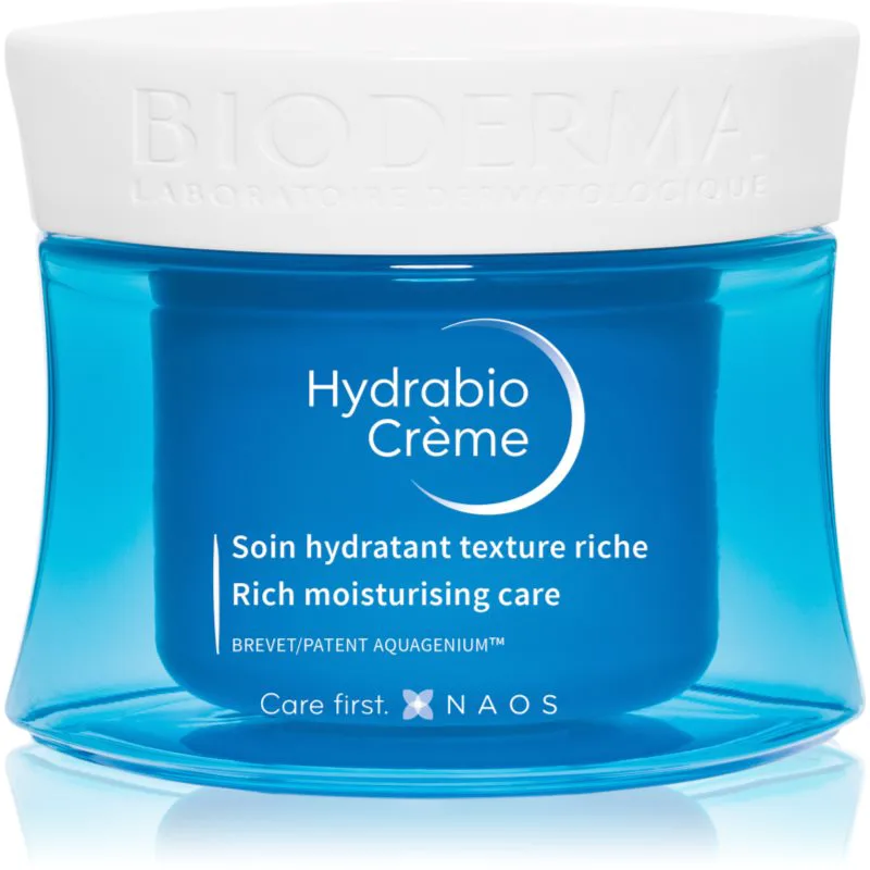 Bioderma Hydrabio Crème θρεπτική ενυδατική κρέμα για ξηρή εως πολύ ξηρή ευαίσθητη επιδερμίδα 50 ml