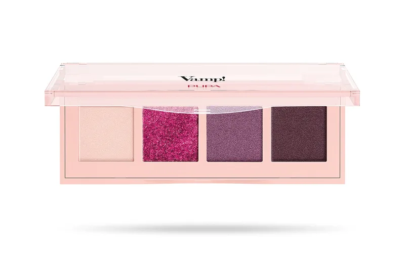 Pupa Vamp! 4 Eyeshadow Palette - 004 Vibrant Plum (5.2g)