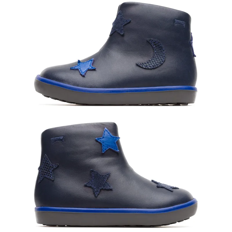CAMPER Twins - Μπότες Για - Μπλε, Μέγεθος 21, Smooth leather