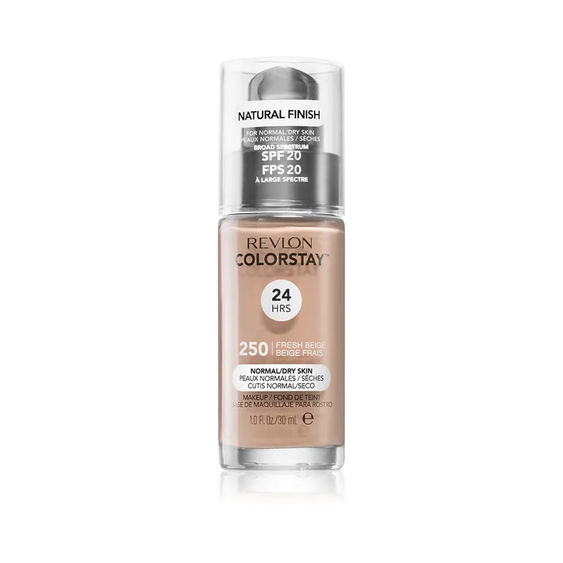 Revlon Colorstay Foundation with pump for dry and normal skin 30 ml N250