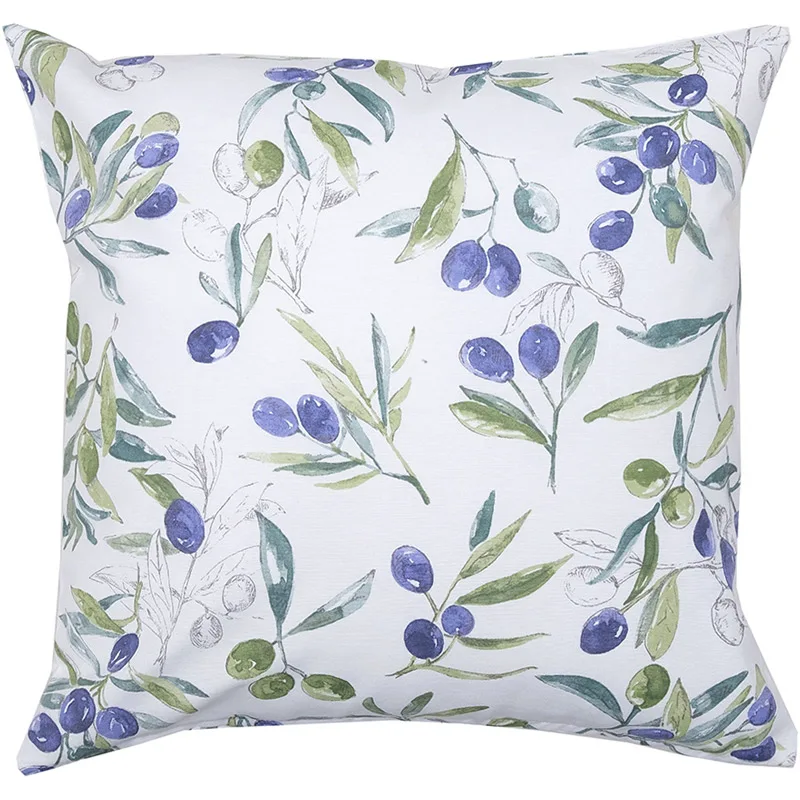 Διακοσμητική Μαξιλαροθήκη 45x45 Dimeco Aelia Blue