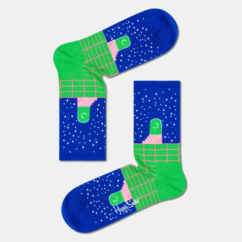 Happy Socks Future Unknown Unisex Κάλτσες (9000126558_2074)