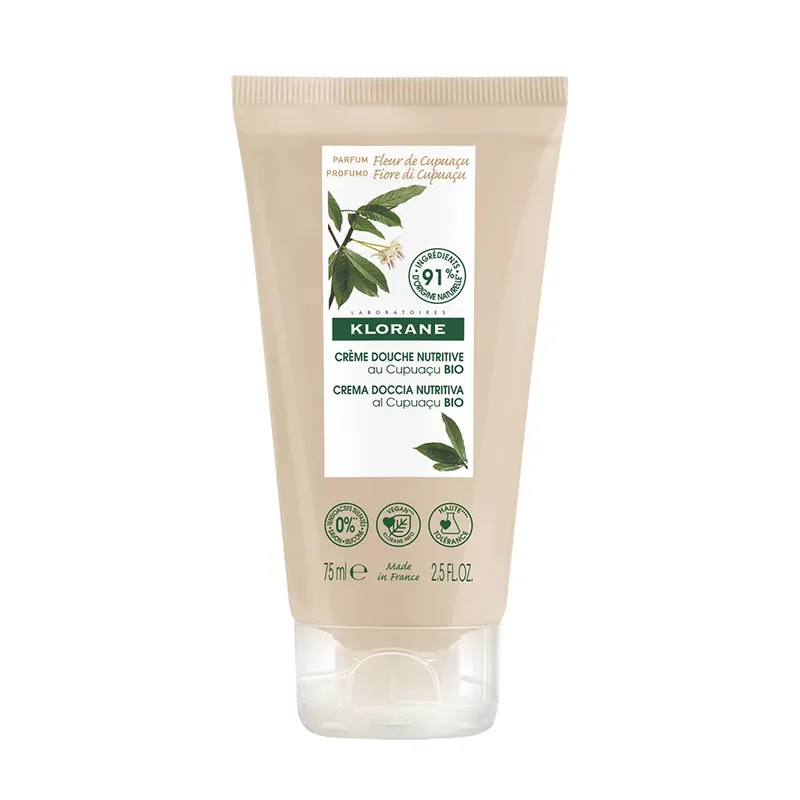 Klorane Cupuacu Butter Nourishing Shower Cream 75ml