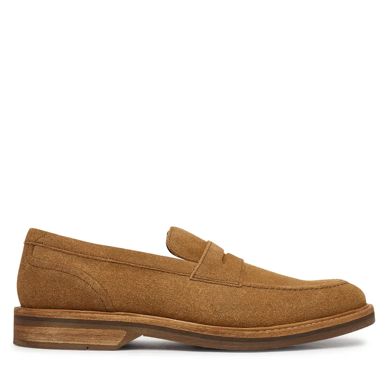 Κλειστά παπούτσια Clarks Aldwin Step 26186450 Καφέ
