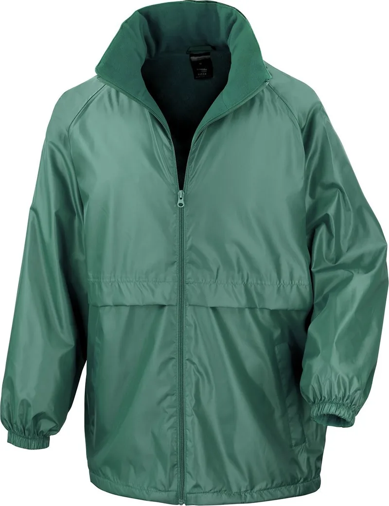 Μπουφάν με επένδυση CORE Microfleece Result R203X Bottle Green