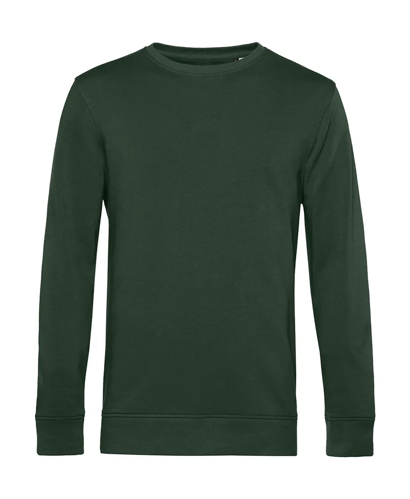 Φούτερ Crewneck WU31B B & C Organic Inspire Forest Green