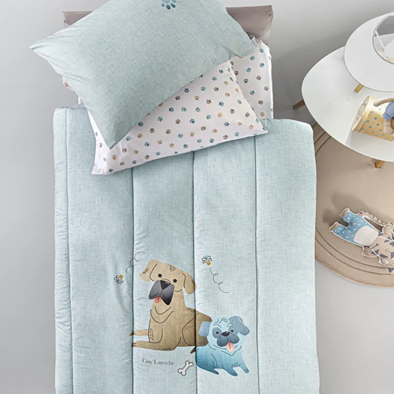 Πάπλωμα Μονό 160X220 Guy Laroche Paw Ciel (160x220)