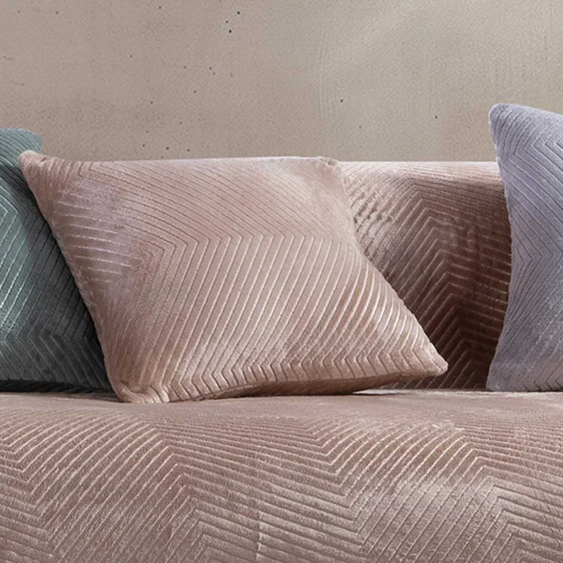 Διακοσμητικό Μαξιλάρι Fleece (45x45) Nef-Nef Homeware Dakari Μπεζ