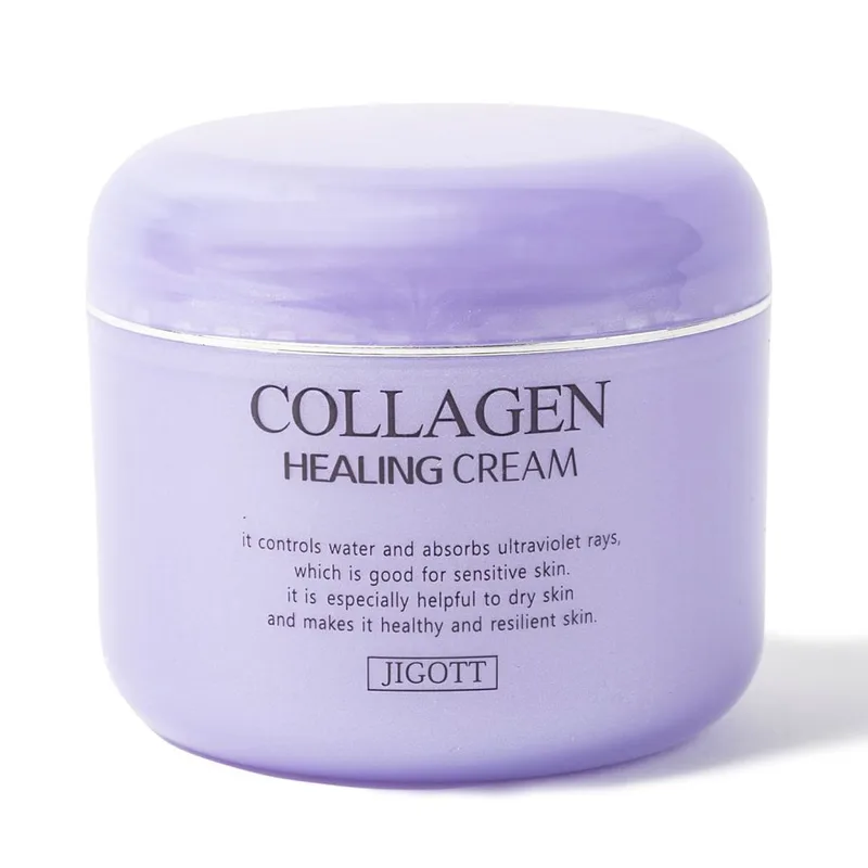 Jigott Collagen Healing Θρεπτική κρέμα προσώπου με κολλαγόνο 100ml
