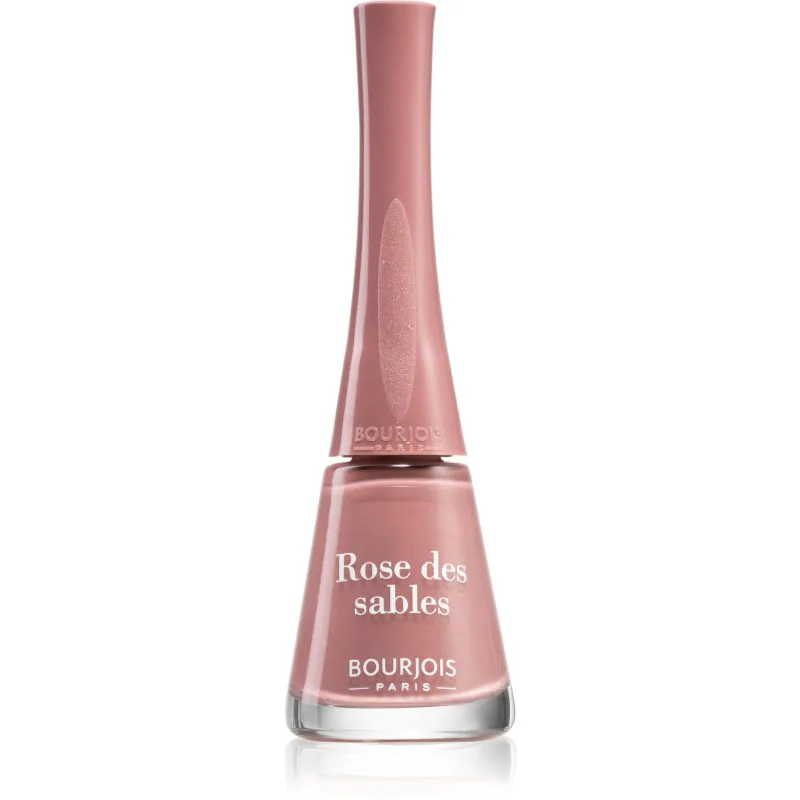 Bourjois 1 Seconde βερνίκι νυχιών με γρήγορο στέγνωμα απόχρωση 038 Rose des Sables 9 ml
