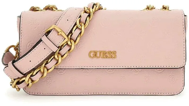 ΤΣΑΝΤΑ ΩΜΟΥ GUESS GEVA CONVERTIBLE FLAP HWPD8959210 ΑΝΟΙΧΤΟ ΡΟΖ