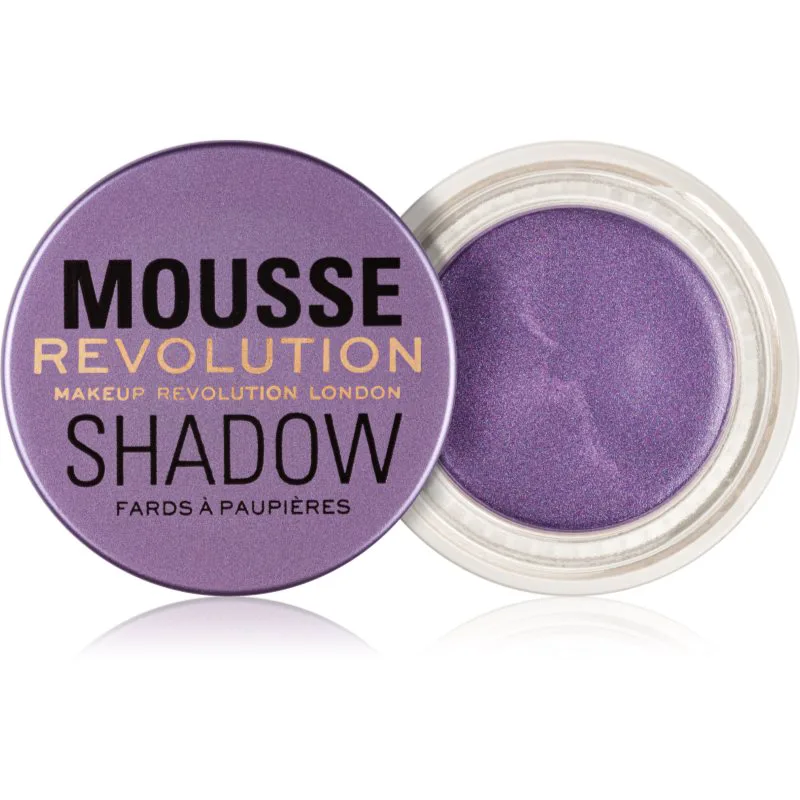 Revolution Mousse κρεμώδεις σκιές ματιών απόχρωση Lilac 4 γρ