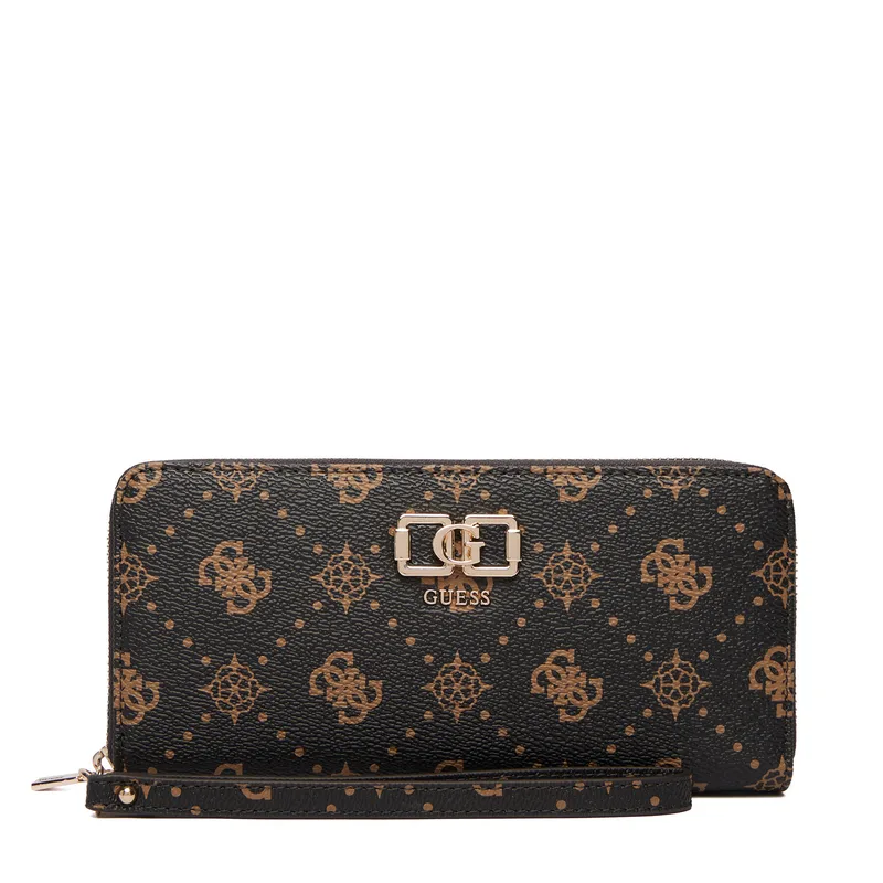 Πορτοφόλι Guess Emelie Logo Slg SWGP99 28146 Καφέ
