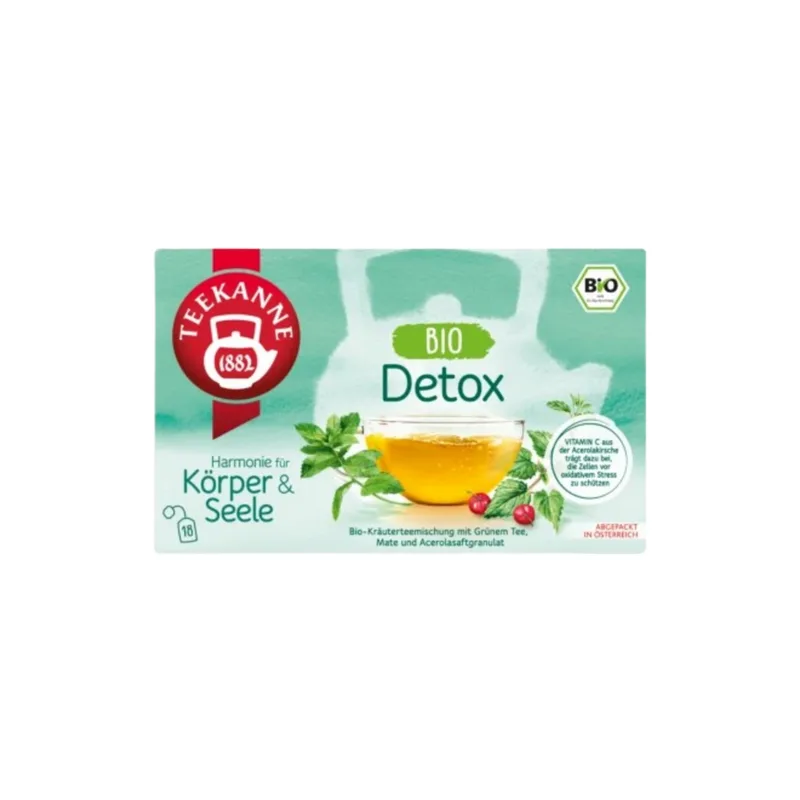 Teekanne Organic Herbal Tea - Armonia for Body and Mind, Detox (18 sachets) (28.80 g)