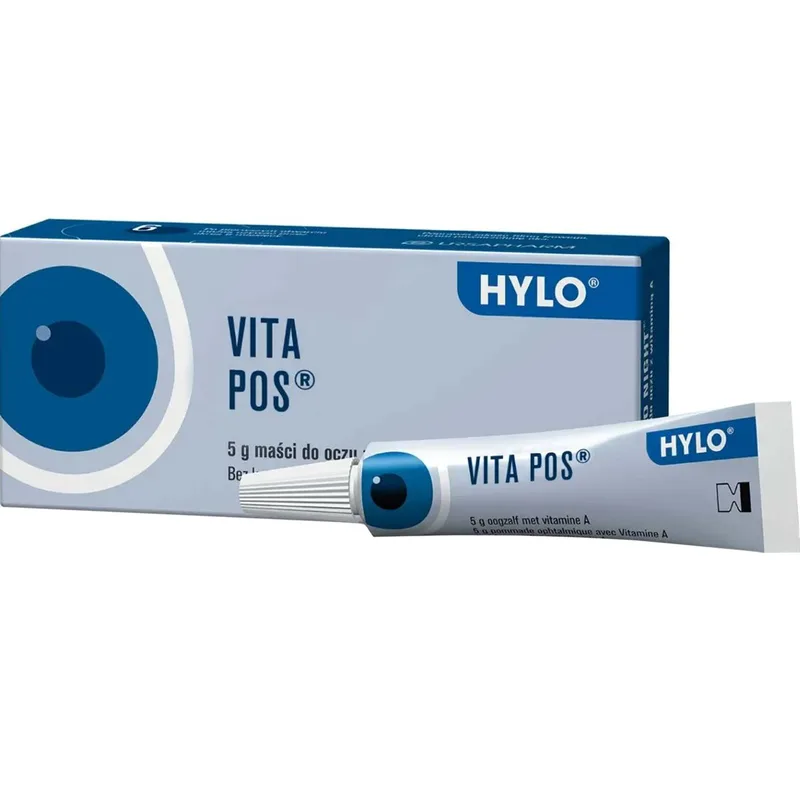 Ursapharm Vita POS Eye Ointment Οφθαλμική Αλοιφή με Βιταμίνη Α για Λίπανση σε Μάτια που Είναι Ξηρά, Ερεθισμένα & Κουρασμένα 5g