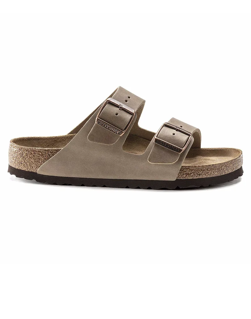 BIRKENSTOCK S26 LEATHER ARIZONA SFB LEOI TABACCO BROWN 35 - 50 REGULAR CORE ESSENTIAL ΠΑΠΟΥΤΣΙ UNISEX 552811003550-TABACCO BROWN Mixed