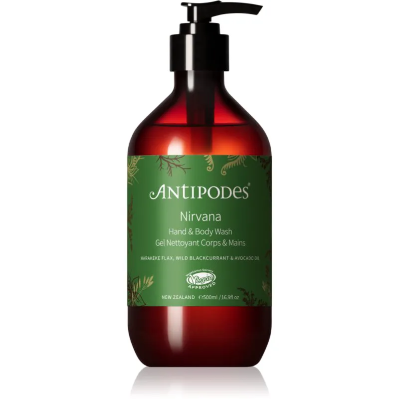 Antipodes Nirvana Hand & Body Wash θρεπτικό υγρό σαπούνι για χέρια και σώμα 500 ml