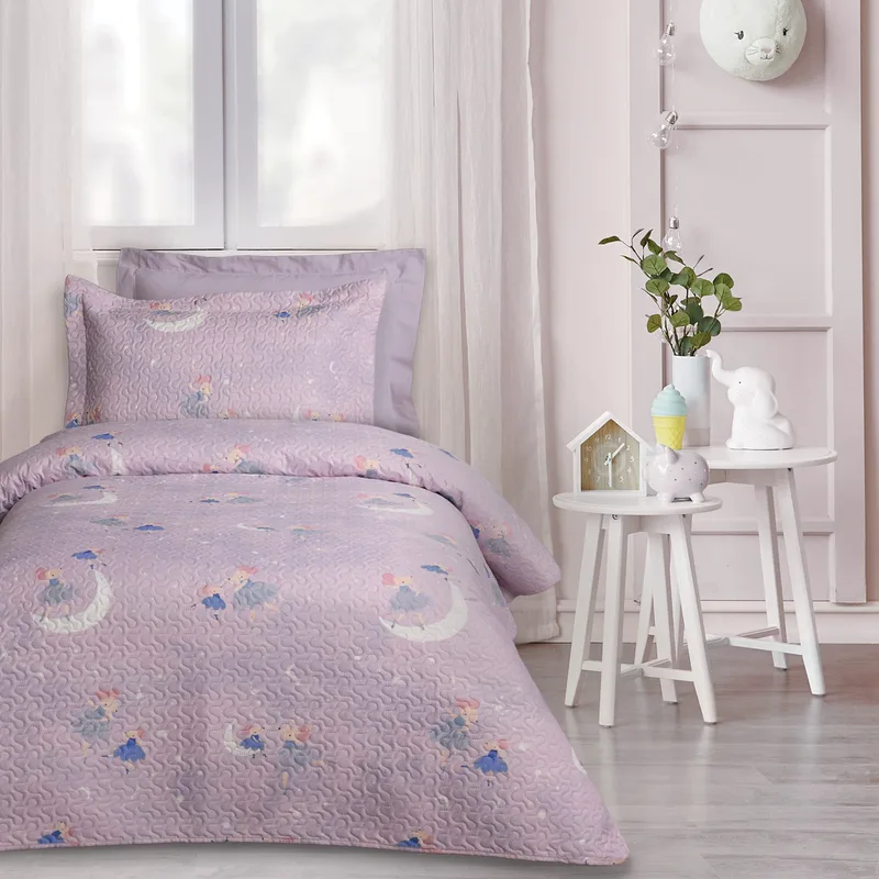 Παιδικό Κουβερλί Μονό Das Home 4980 Lilac 160x240